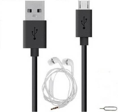 prodoy Cable Accessory Combo for Xiomi, Mi, Xiaomi Redmi 5A, Xiaomi Redmi Note 4 Xiaomi Mi3/ Mi4 / Mi4i / Redmi /Redmi Note 3 / Redmi 3s / Redmi 3s Prime / Redmi 2 / Redmi 2s / Redmi 2 Prime / Mi Note 4G / Mi Note 2 Xiomi Mi Redmi 2S Prime / Xiaomi Redmi 3 S Prime / Xiaomi Redmi 3S Prime 1 meter Micro Usb Charging Data Cable, Earphone & Sim Key (Multicolor)