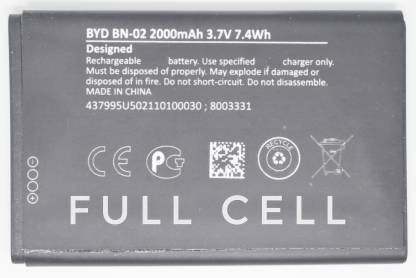 फुल लाइफ  मोबाइल बैटरी Nokia XL Dual SIm RM-1030 RM-1042 ( BYD BN-02 )  के लिए