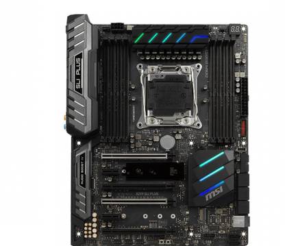 MSI X299 SLI Plus LGA 2066Socket ATX Intel X299 Chipset DDR4 Motherboard for Desktop