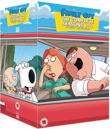 Family Guy: The Complete Series - Seasons 1 to 14 (40-Disc Collector's Box Set includes all 14 Seasons) (Slipcase Digi pack + Fully Packaged Import)