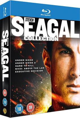 Steven Seagal 5 Movies Collection: Under Siege + Under Siege 2 + Hard to Kill + Nico: Above the Law + Executive Decision (5-Disc Box Set) (Slipcase Packaging + Fully Packaged Import)