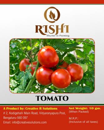 Rishi Master in Farming vegetables Seed