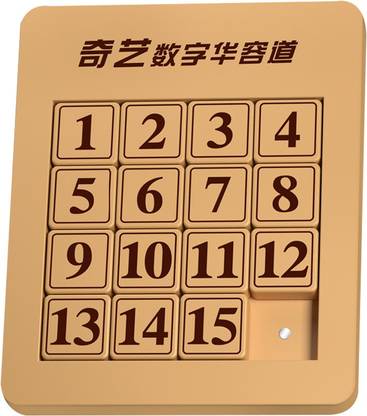 Cubelelo Number Sliding Magnetic Klotski Block Puzzle