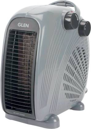 Glen HA-7020 Glen Fan Heater 7020 2000 Watt two Heat Setting Fan Room Heater