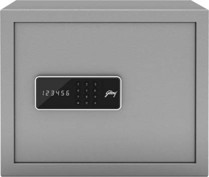 Godrej Forte Pro 30 Litres Home & Office with Motorized Locking Mechanism - Grey Safe Locker