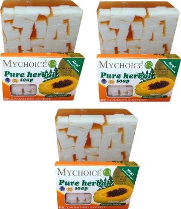 My Choice Pure Herbal Soap For Anti Pigmentation(Pack Of 3)