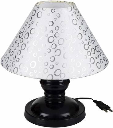 CANDELA Conical Shade Table Lamp for Bedroom and Drawing Room Table Lamp
