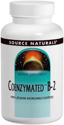 Source Naturals Coenzymated B-2, Sublingual, 60 Tablets