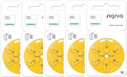 Signia Hearing Aid P10 PR70 CIC/ITC  Battery