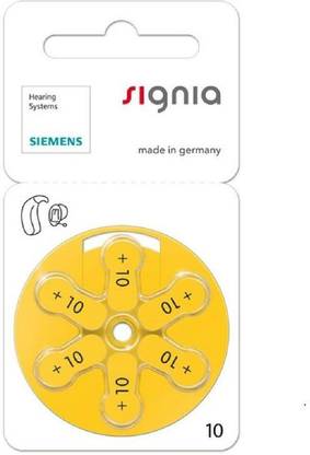 3S Signia Hearing Aid P10 PR70 CIC/ITC Compatible Genuine Product   Battery