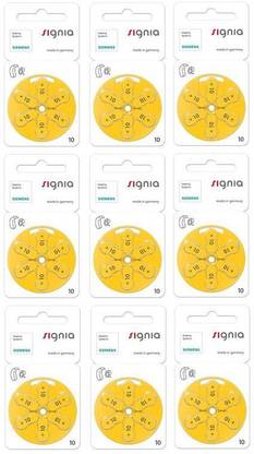 Signia Hearing Aid P10 PR70 CIC/ITC  Battery