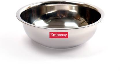 Embassy Stainless Steel Mixing Bowl Wonderful Bowl, Size 1, 1000 ml, 20.5 cms