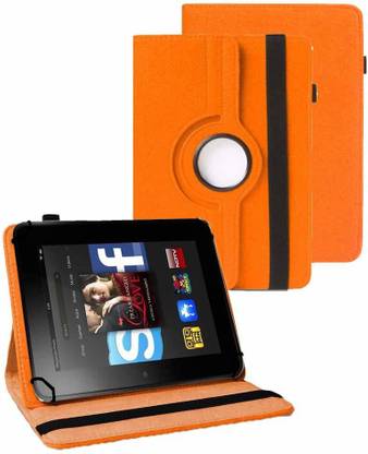 TGK Flip Cover for Kindle Fire HD 7 Tablet 7 inch / Rotating Leather Stand Case