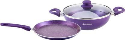 WONDERCHEF Induction Bottom Non-Stick Coated Cookware Set