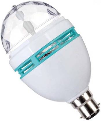 Shri Salasar Auto Rotating Diwali Magic DJ Laser Light Disco Bulb Single Disco Ball
