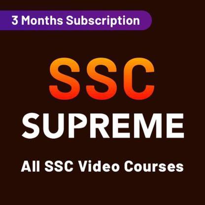 Adda247 SSC Exams Video Course Supreme Subscription for SSC CGL, SSC CPO, MTS, CHSL, RRB NTPC & RRB JE Online Study material Validity: 3 Months