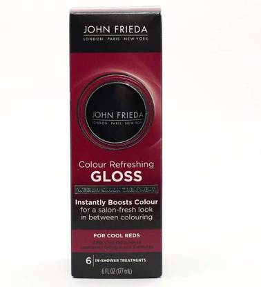 JOHN FRIEDA Colour Refreshing Gloss, Cool Red, 6 Ounce , Red