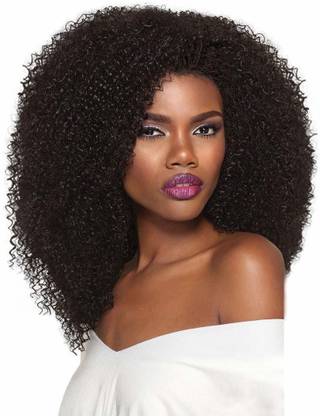 OUTRE Synthetic Half Wig Quick Weave Big Beautiful  3C-Whirly (S1B/33) Hair Extension