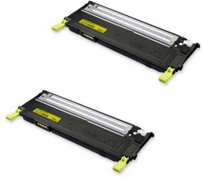 Neha 409 YELLOW / CLT-Y409S YELLOW TONER CARTRIDGE FOR USE IN Samsung CLP-310, CLP-310N, CLP-315, CLP-315W, CLX-3170, CLX-3170FN, CLX-3175, CLX-3175N, CLX-3175FN, CLX-3175FW, CLX-3176(PACK OF 2) Yellow Ink Cartridge