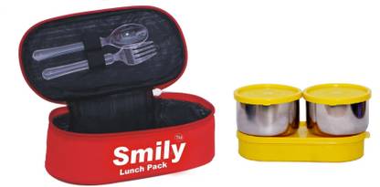 SMILEY $6 3 Containers Lunch Box