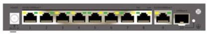 CP PLUS Port Gigabit Switch 8 Ports 100 Mbps Fully Managed Network Switch