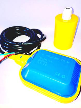 JAIN AUTOMATION WATER LEVEL CONTROLLER FLOAT LEVEL SWITCH WITH WEIGHT 3 METER CABLE Wired Sensor Security System