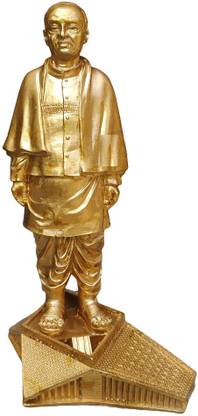 S A Gifts Sai Amrut Sardar Vallabhbhai Patel (Statue of Unity) Model Handicraft Art Decorative Showpiece  -  21 cm
