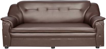 Sekar Lifestyle Home & Office Series Leatherette 3 Seater  Sofa