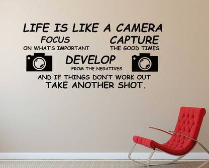 Littlebuds 95 cm Camera Capture Removable Sticker