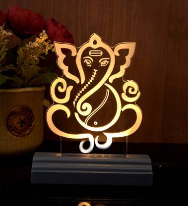 Zulka Get Your Traditions ZU_3D Lord Ganesh (wb8) 63 Table Lamp