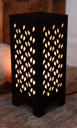 Aman Premium Wooden Led Table Lamp With Creative Design,Suitable for Bedside,Drawing room,Lobby Table Lamp