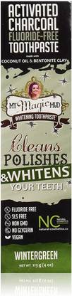 My Magic Mud Activated Charcoal Toothpaste Wintergreen (4 Oz) [Cat_4295] Toothpaste