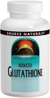 Source Naturals Reduced Glutathione, 250 mg, 60 Tablets