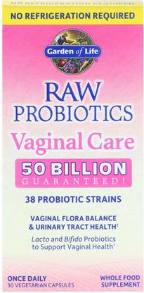 Garden Of Life Raw Probiotics Vaginal Care