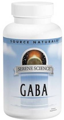 Source Naturals GABA, 750 mg, 180 Tablets
