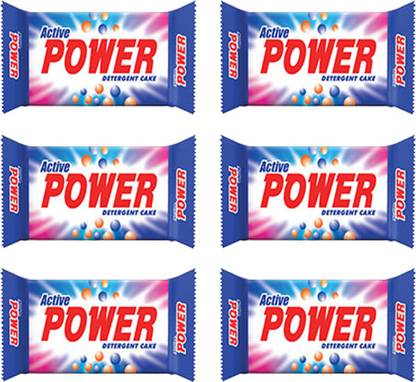 active power triple power 250 gm (pack of 6) Detergent Bar