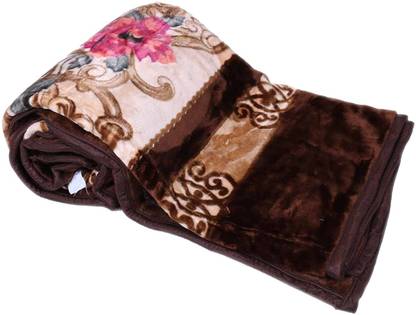 Abicon Printed Double Mink Blanket for  Heavy Winter