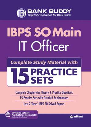 IBPS SO Main IT Officer Complete Study Material with 15 Practice Sets 2019