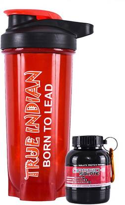 TRUE INDIAN 700 ml Plastic Shaker