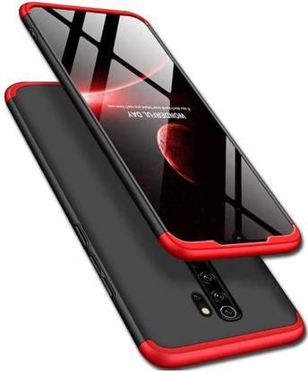 jencypritin Back Cover for Oppo A5 (2020) - Black & Red