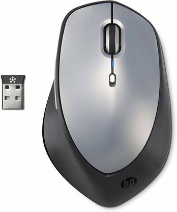 HP X5500 Wireless Mouse Wireless Ambidextrous Optical Mouse  with Bluetooth