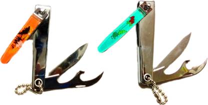Rocket Stainless Steel 2pcs Combo Nail Cutter
