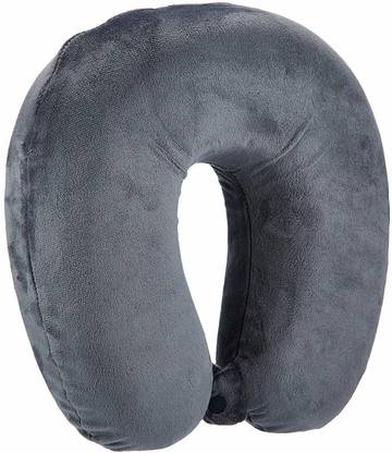 TheProtect Neck Pillow Multipurpose-Car Bus Train Flight Plain and Also so Sleeping (GREY Neck Pillow