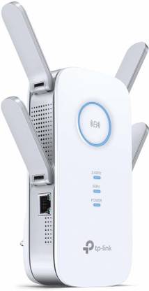 TP-Link RE650 AC2600 Universal Dual Band Range Extender WiFi Range Extender 2.4 GHz, 5 GHz 1733 Mbps Wifi Speed Dual Band External Antenna Ethernet (Cable Broadband)