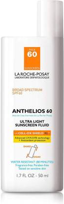 LA ROCHE-POSAY Sunscreen - SPF 50 Antheli 60 Ultra Light Sunscreen