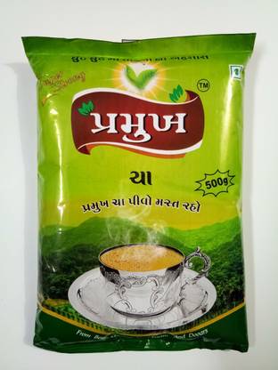 PRAMUKH TEA Tea 500g Unflavoured Tea Pouch