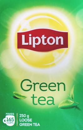 Lipton GREEN TEA LOOSE (Makes 165 Cups) Green Tea Box