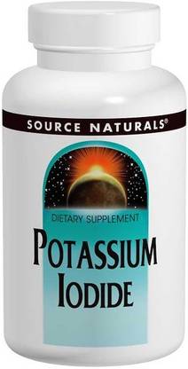 Source Naturals Potassium Iodide, 32.5 mg, 120 Tablets