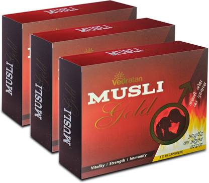 Vedratan Musli Gold for Strength, Stamina & Power