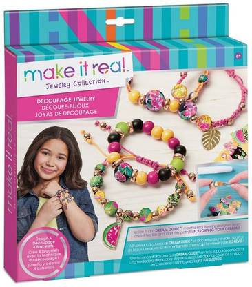 Make It Real Decoupage-a-Bead Jewellery
